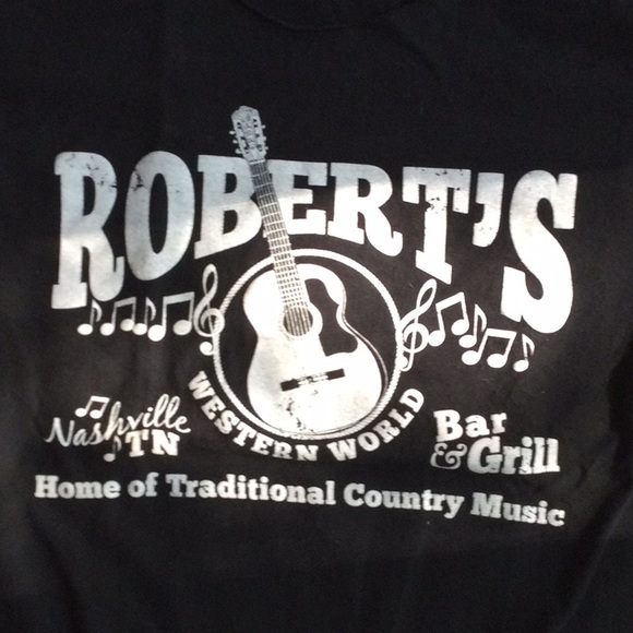 Nashville Roberts Western World T Shirt 